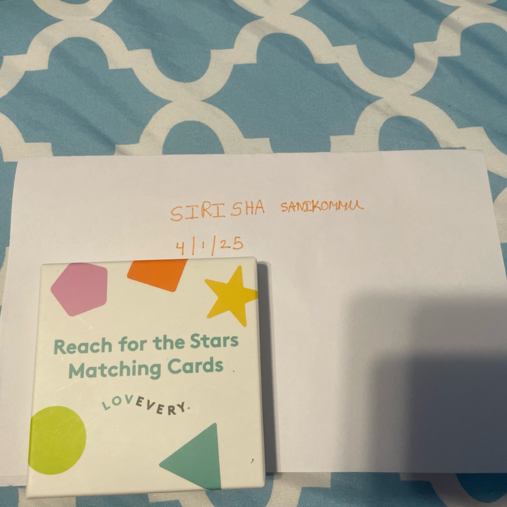 Lovevery reach for the stars matching cards